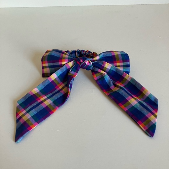 J. Crew Accessories - NWTs J.Crew Cotton Scrunchie Hair Bow